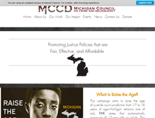 Tablet Screenshot of miccd.org